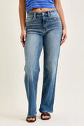 Judy Blue Mid Rise 90s Straight Jeans MD