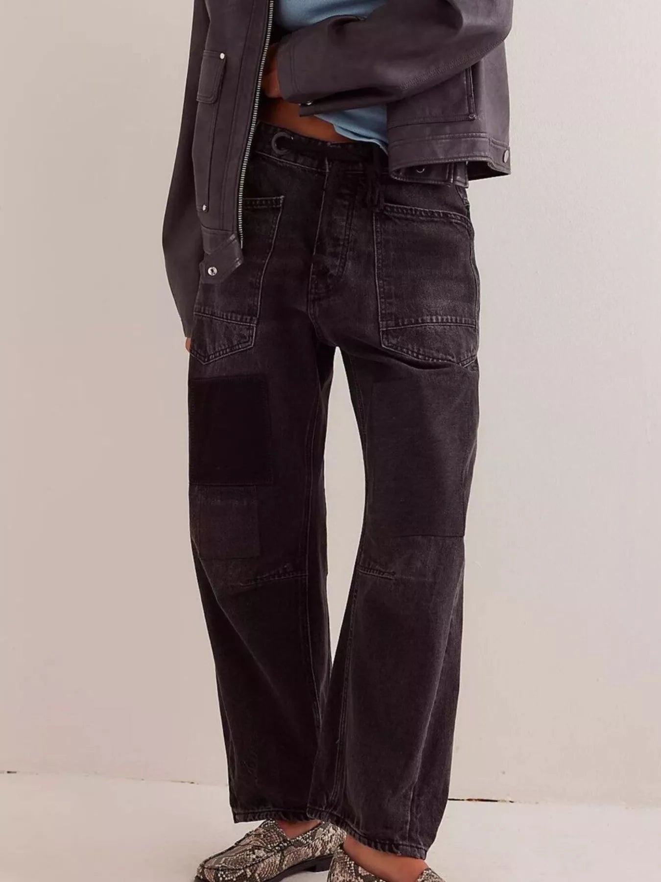 Washed Relaxed Fit Jeans
