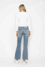 Judy Blue Tummy Control Back Embroidered Pocketed Bootcut Jeans 88783 - 3 Inseams