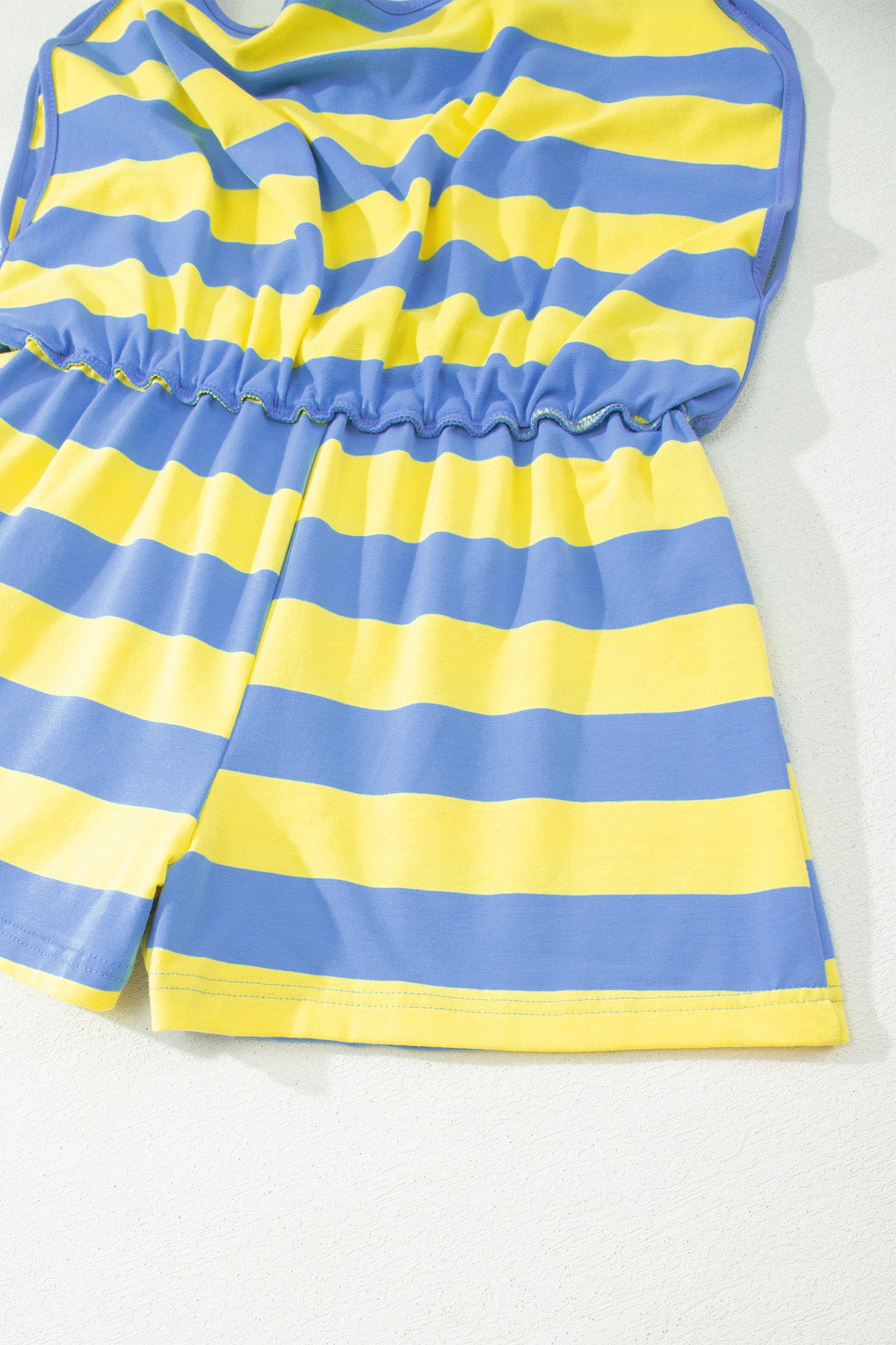 Rose Stripe Dolman Tee Drawstring Skort Athletic 2pcs Set